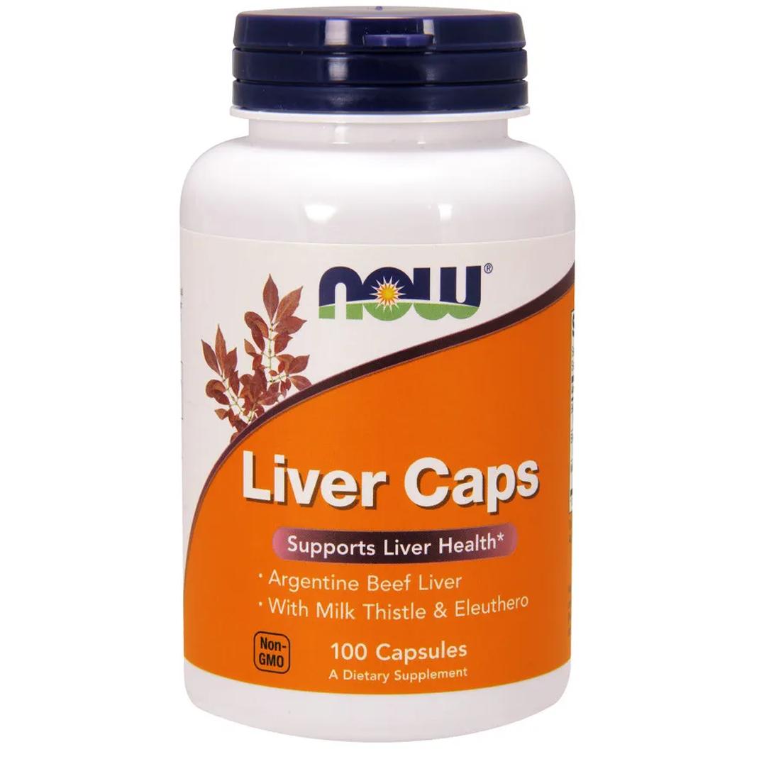 Now Foods Liver Caps suplement diety Wsparcie Wątroby, 100 kaps./1 opak.