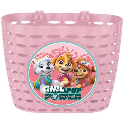 Koszyk na rower NICKELODEON Psi Patrol Girls Plastikowy