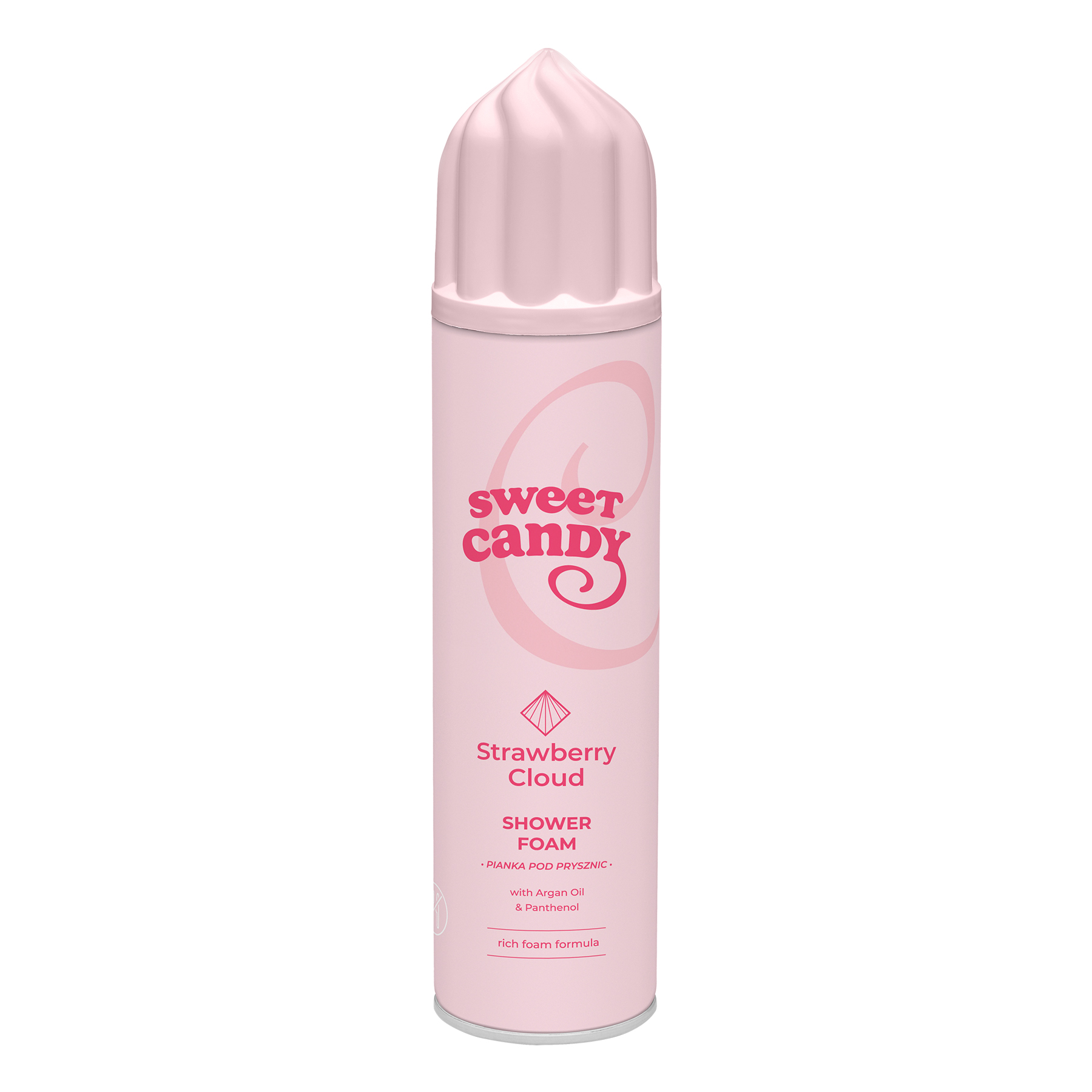 Jean Marc Strawberry Cloud pianka pod prysznic, 250 ml