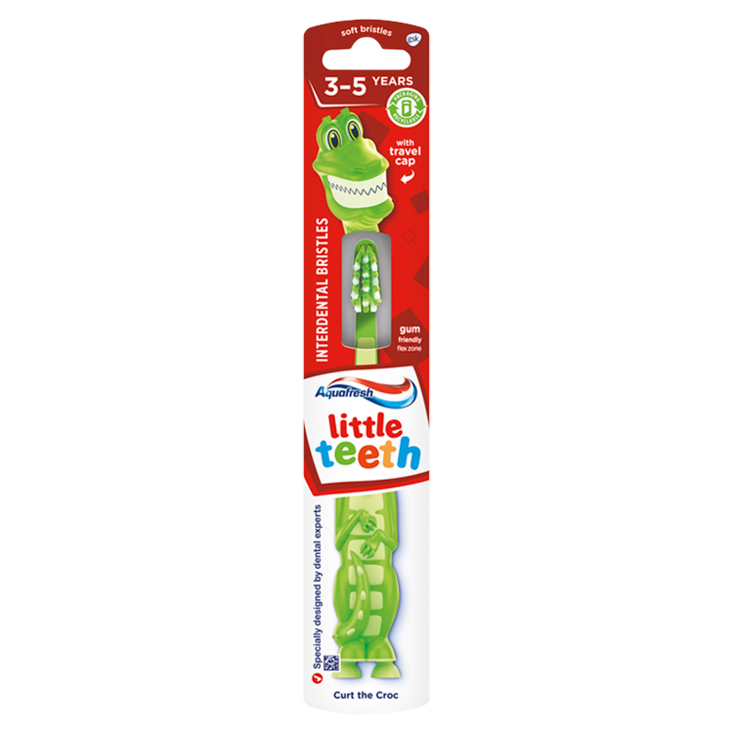 Aquafresh Little Teeth szczoteczka do mycia zębów dla dzieci miękka, 1 szt.