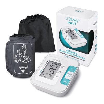 Ciśnieniomierz VITAMMY NEXT 1 Biało-niebieski