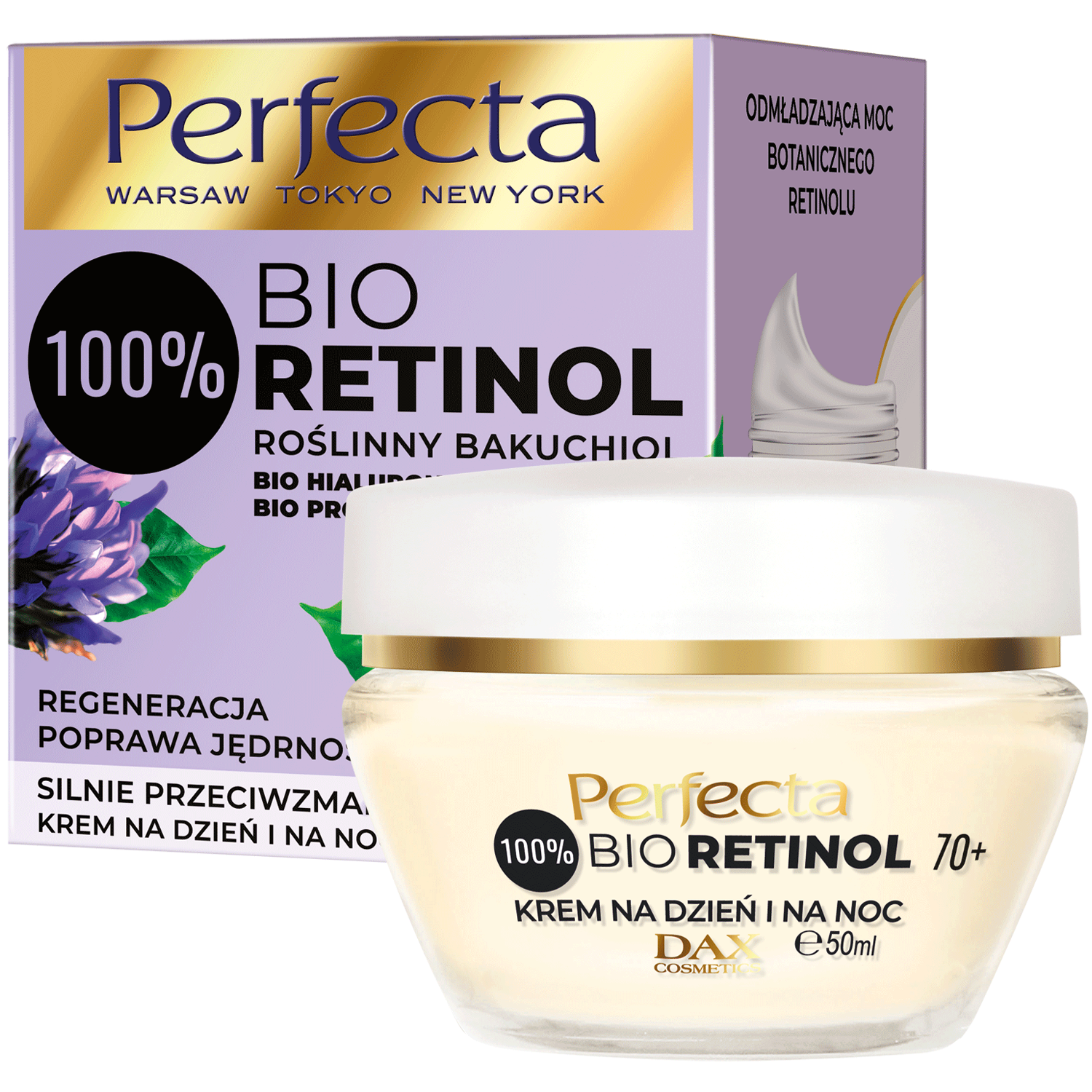 Perfecta Bio Retinol Krem Do Twarzy 70+ 50 Ml