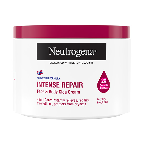Neutrogena Intense Repair intensywnie regenerujący krem do twarzy i ciała, 400 ml