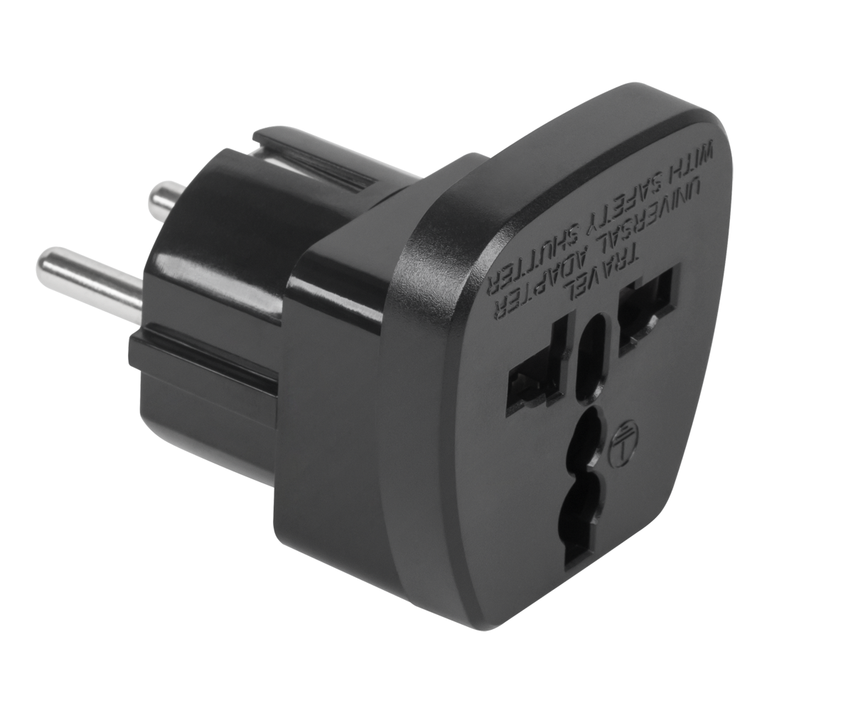 Złącze AC wtyk PL- gniazdo uniwersalne