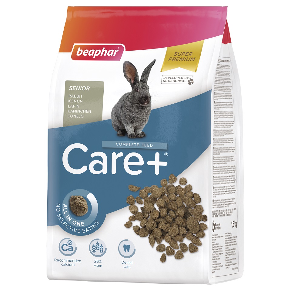 BEAPHAR Care+ Rabbit Senior Pokarm Dla Królika Starszego 1,5 kg