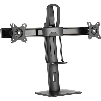 Uchwyt do monitora GEMBIRD MS-D2-01 17-27 cali Czarny