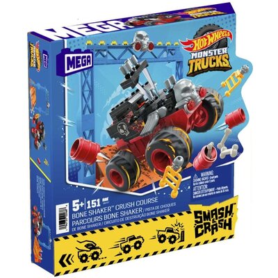 Klocki plastikowe MEGA Hot Wheels Bone Shaker Kaskaderska sztuczka HKF87