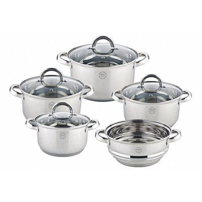 Zestaw garnków MG HOME Verso (9 elementów)