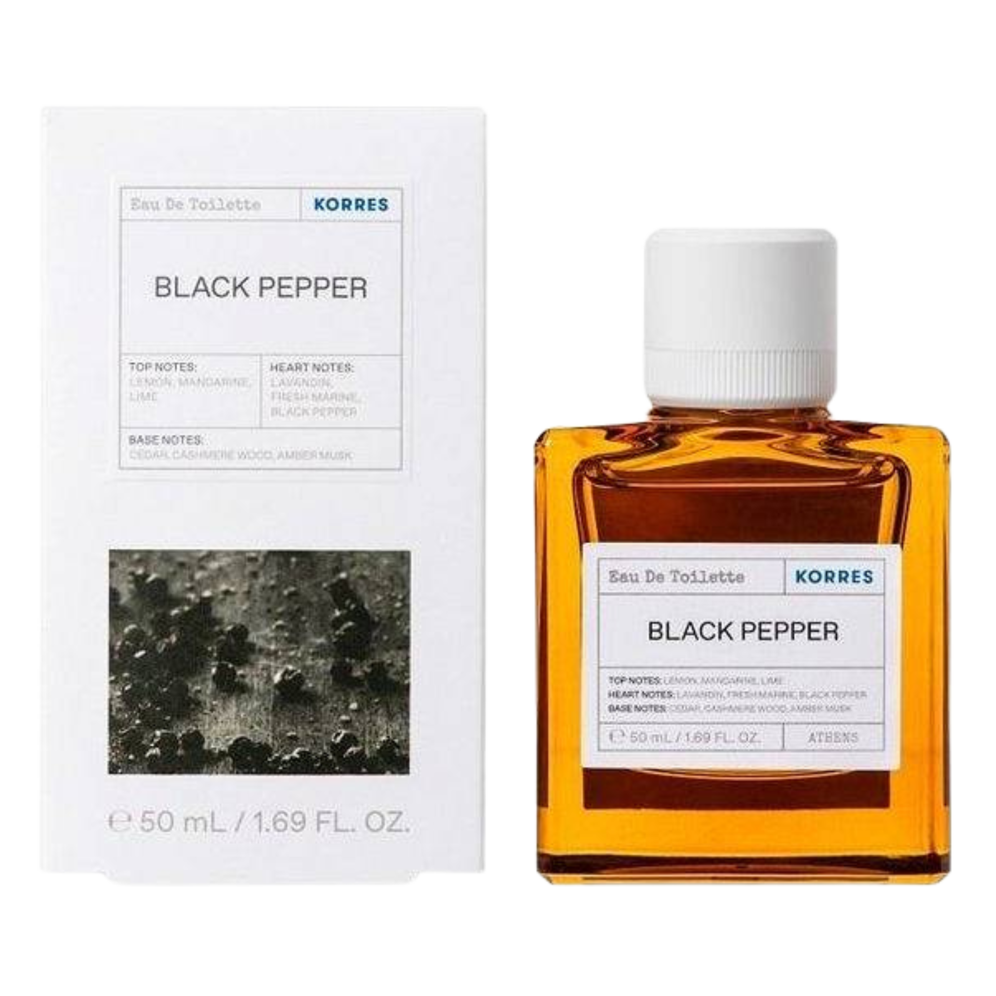Korres Black Pepper woda toaletowa męska, 50 ml