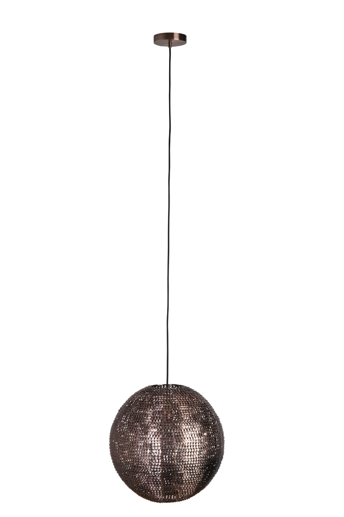 Dutchbone - Lampa wisząca Cooper okrągła 40 cm