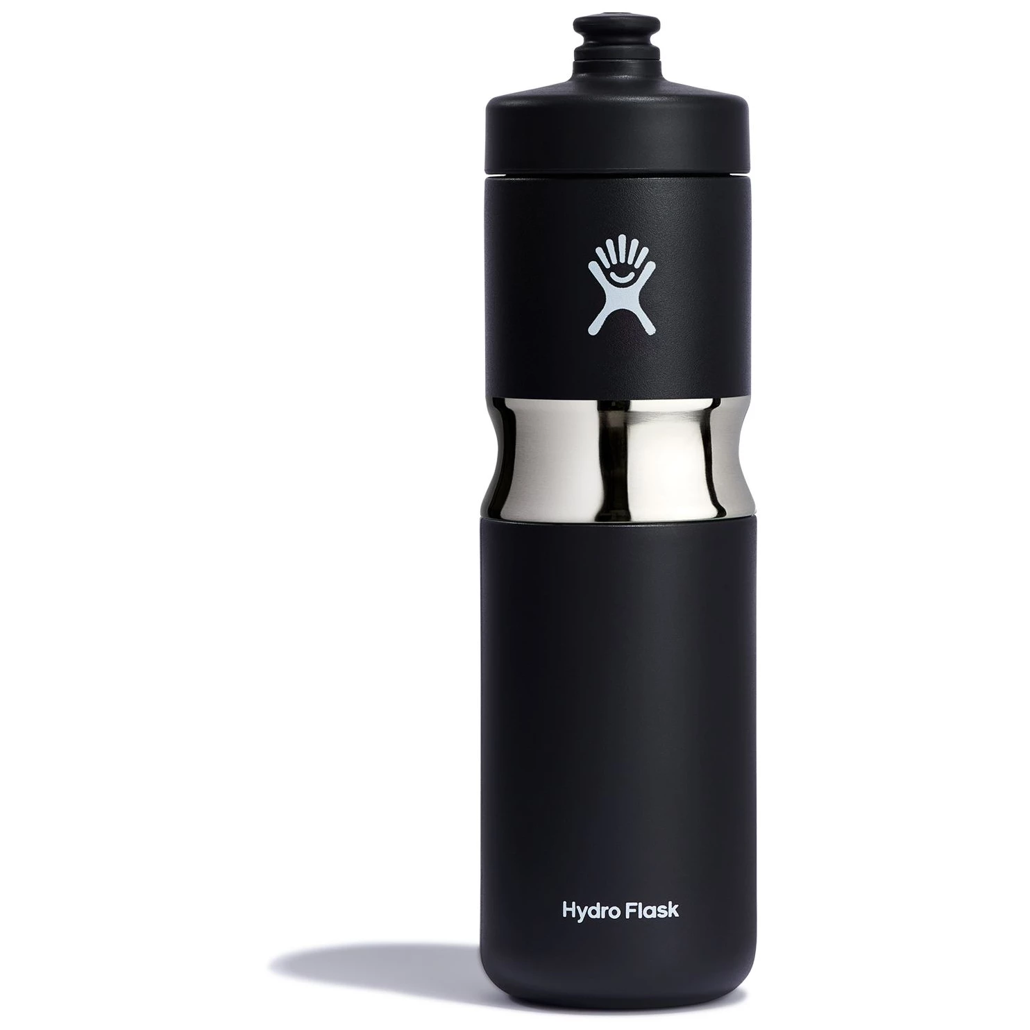 Butelka termiczna Hydro Flask 20 OZ Wide Insulated Sport Bottle - Black
