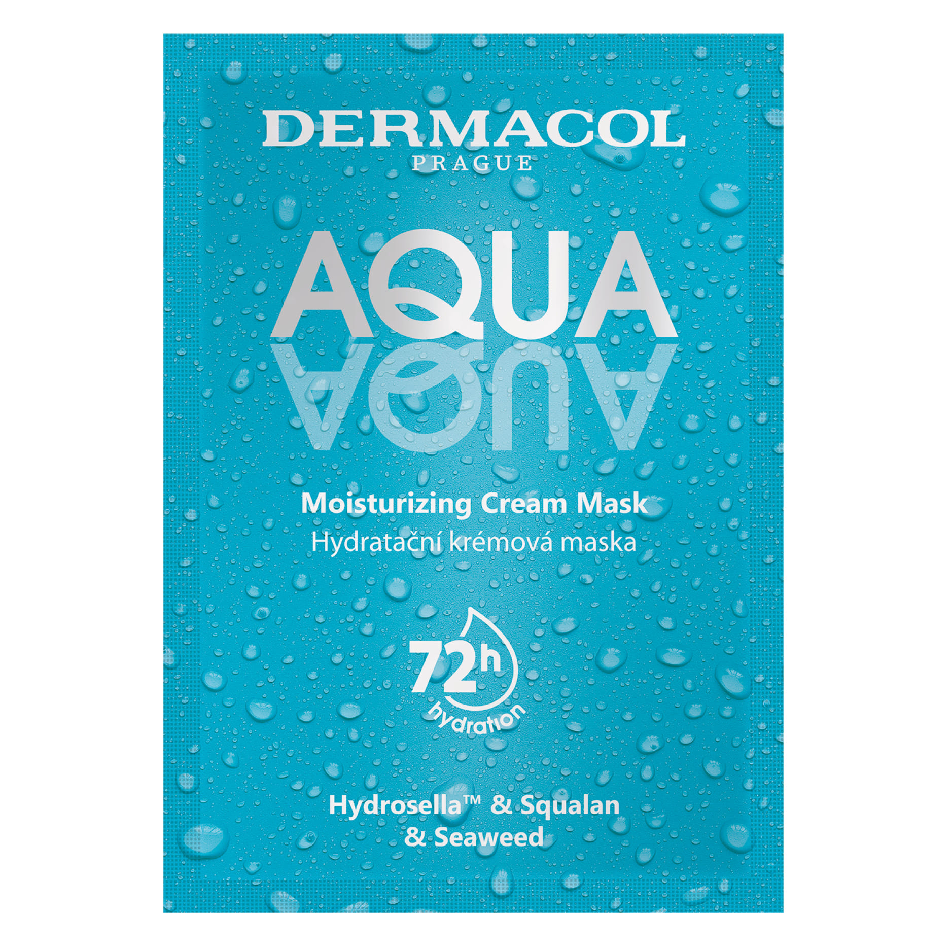 Dermacol Aqua aqua nawilżająca maska do twarzy, 2x8 ml