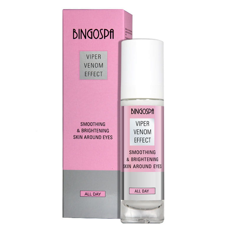 Bingospa krem z jadem żmii pod oczy, wygładzanie zmarszczek i poprawa kolorytu, 50 g