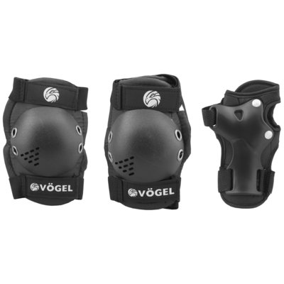 Ochraniacze na rower VÖGEL VOC-550S Czarny dla Dzieci (rozmiar S)