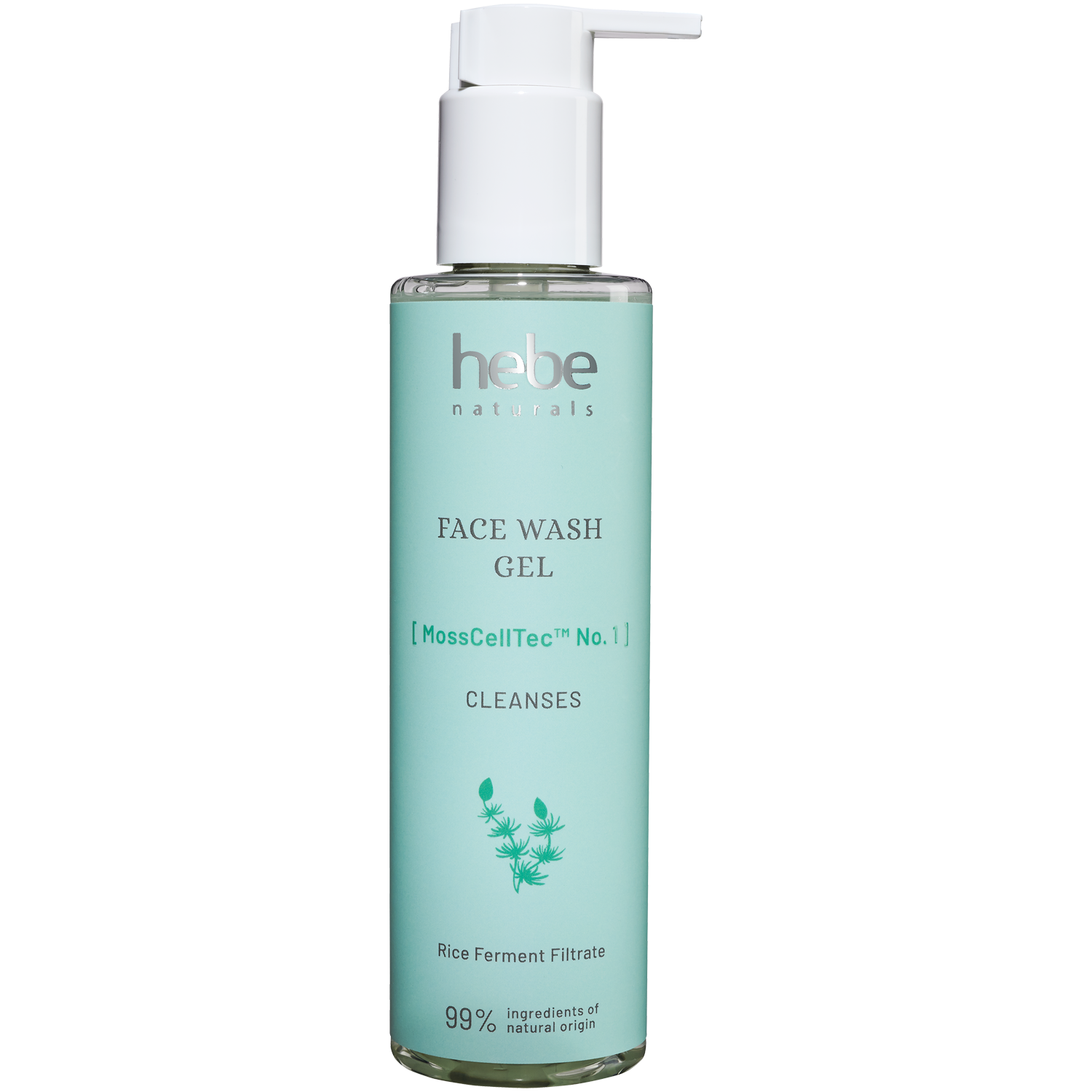 Hebe Naturals Face Wash Gel żel do mycia twarzy, 200 ml