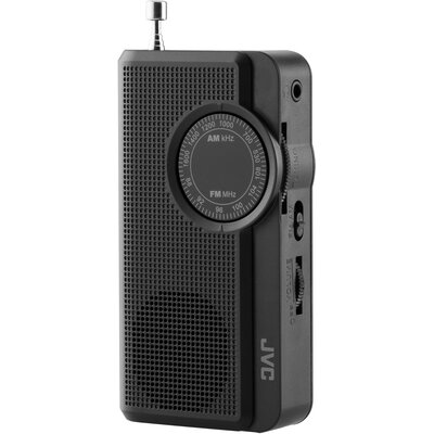 Radio JVC RA-E311B Analogowe Przenośne Czarny