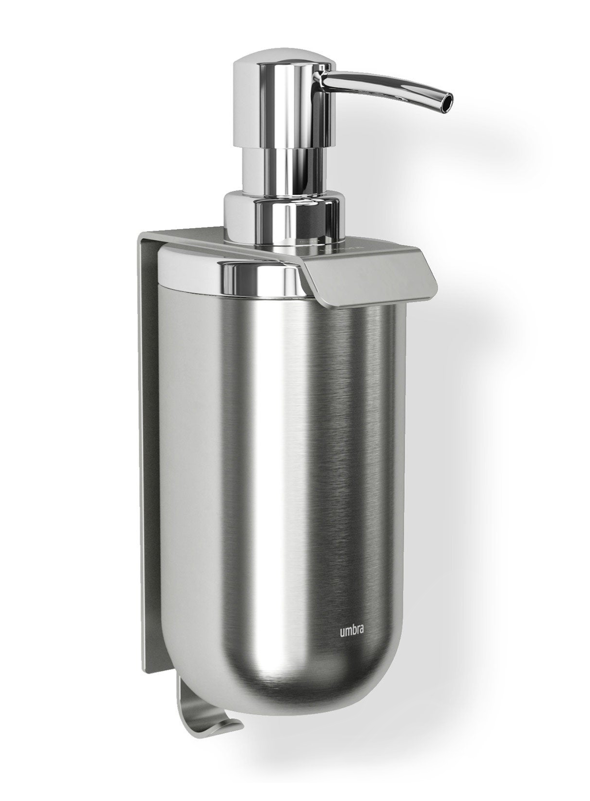 Umbra - Dozownik ścienny do mydła Junip Stalowy