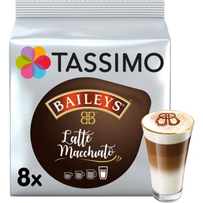 Kapsułki TASSIMO Jacobs Latte Macchiato Baileys do ekspresu Bosch Tassimo