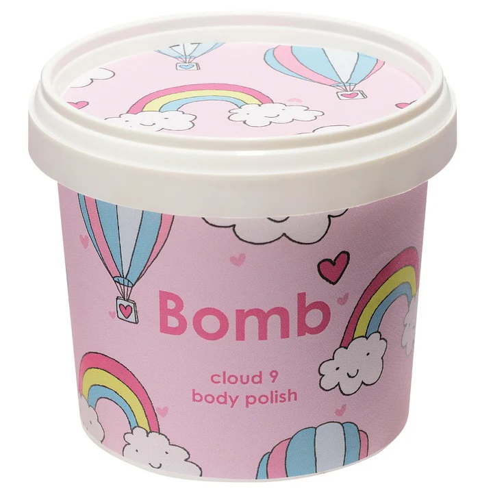Bomb Cosmetics Body Polish peeling pod prysznic Siódme Niebo, 375 g