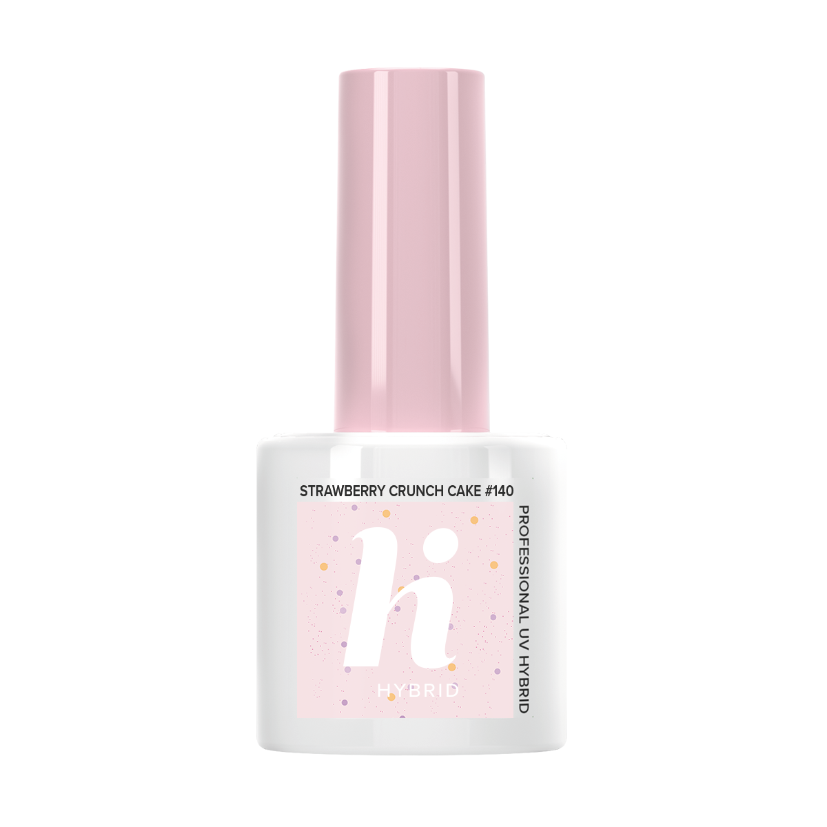 Hi Hybrid wegański lakier hybrydowy do paznokci 140 strawberry crunch cake, 5 ml