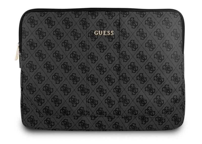Etui na laptopa GUESS 4G Uptown 13 cali Szary
