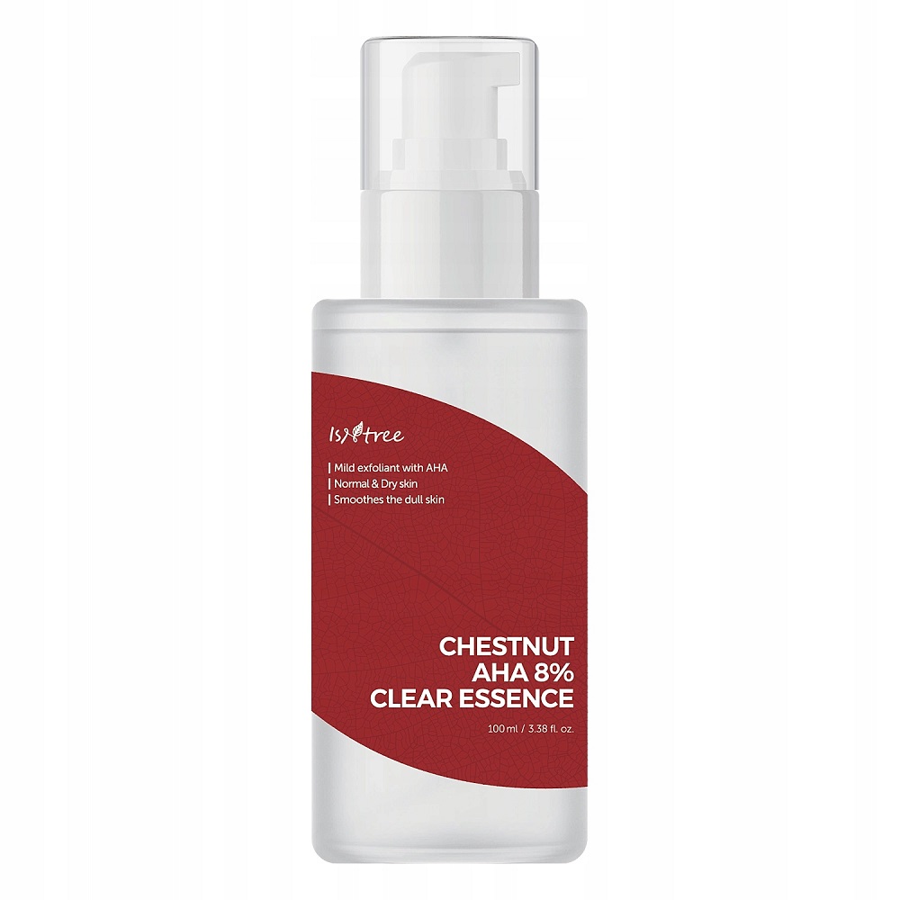 Isntree Chestnut esencja do twarzy z kwasami AHA, 100 ml