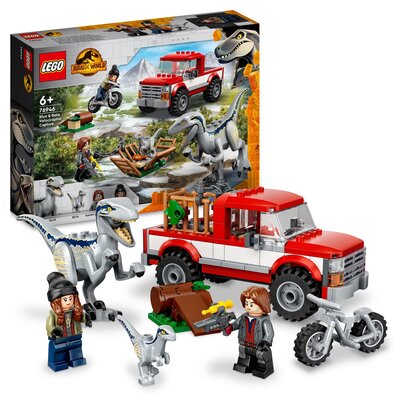 LEGO 76946 Jurassic World Schwytanie welociraptorów Blue i Bety