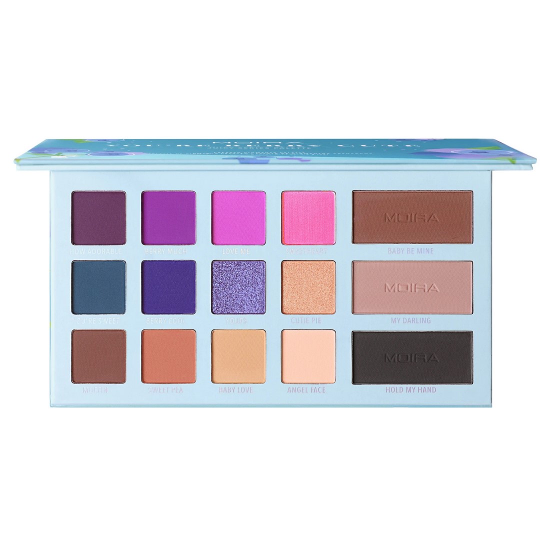 Moira You're Berry Cute paleta cieni do powiek, 24 g