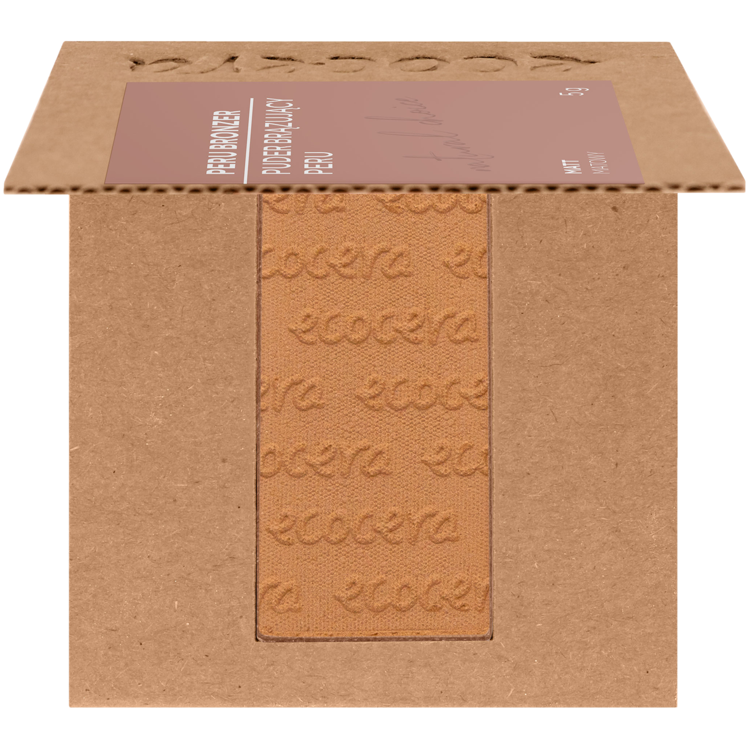 Ecocera Peru puder brązujący do twarzy, 5 g