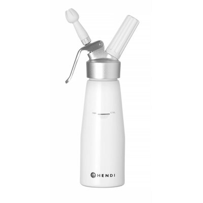 Syfon do bitej śmietany HENDI 588369 Kitchen Liine 0.5 L Biały