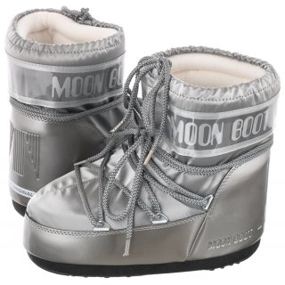 Śniegowce Moon Boot Classic Low Glance Silver 14093500002