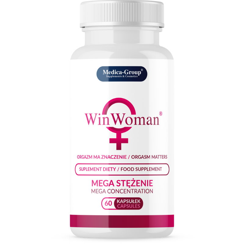 Medica-Group WinWoman suplement diety na pobudzenie orgazmu, 60 kaps./1 opak.