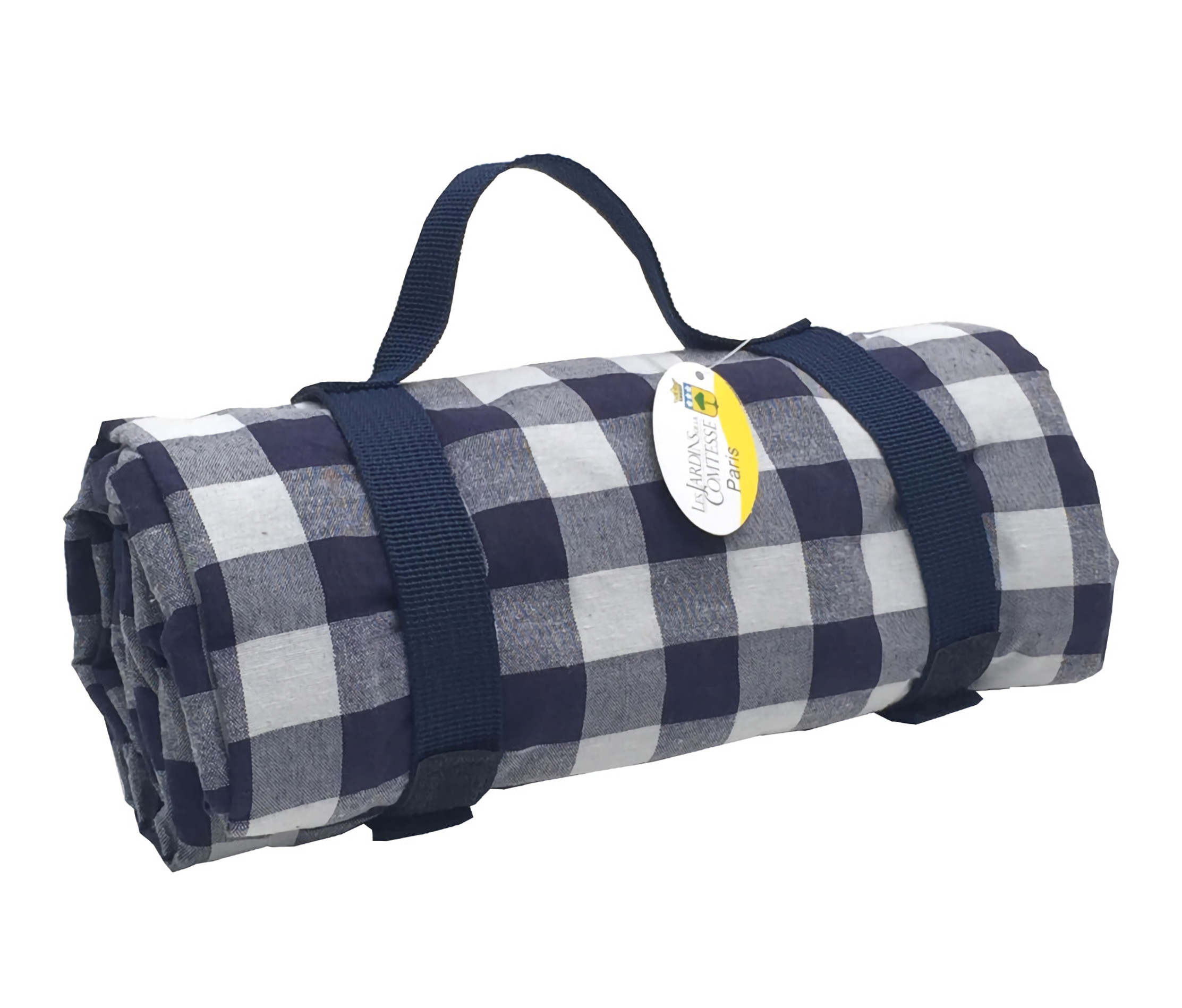 Les Jardins de la Comtesse - Obrus piknikowy 140 x 140 cm Blue & White Checkered