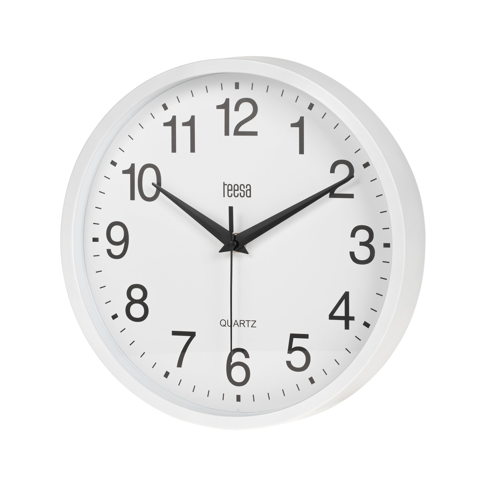 Zegar ścienny 25 cm biały