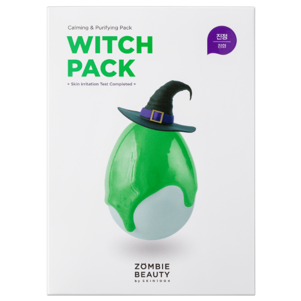 Skin1004 Zombie Beauty  zestaw: głęboko oczyszczająca maska z zieloną herbatą, 8x15 g/1 opak.