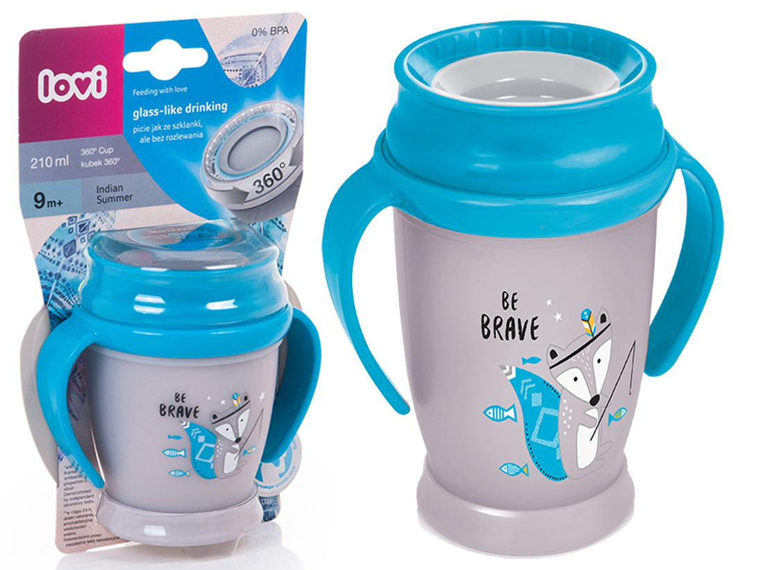 LOVI 360° kubek niekapek 210 ml