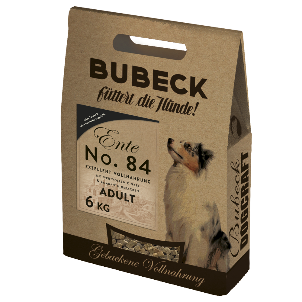 Bubeck Karma dla psa z Kaczką No°84 6kg