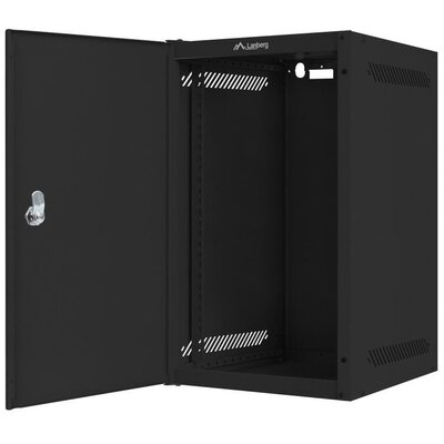 Szafa RACK LANBERG 10" 9U WF10-2309-00B 280 x 310 mm, Wisząca Czarny