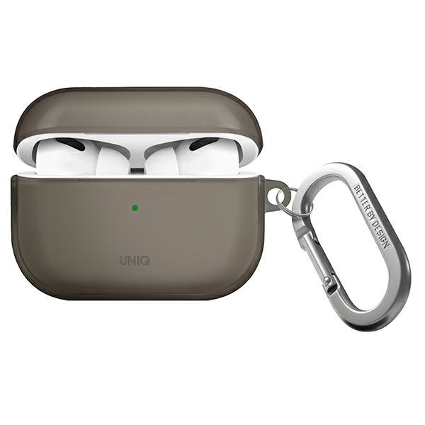 Uniq Glase glossy smoke - etui  AirPods Pro 2 gen