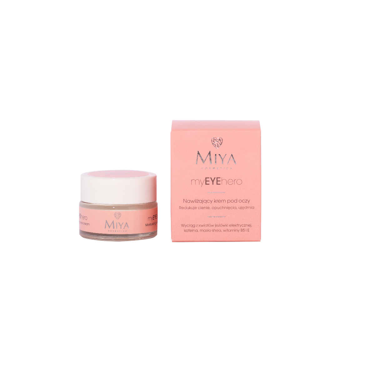 Miya Cosmetics myEYEhero nawilżający krem pod oczy, 15 ml