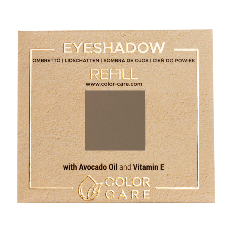 Color Care Matte - Brown matowy cień do powiek wegański - 079 Grey Teak, 2 g
