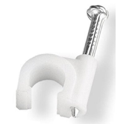 Uchwyt do przewodów LANBERG 7 mm (100 szt.)