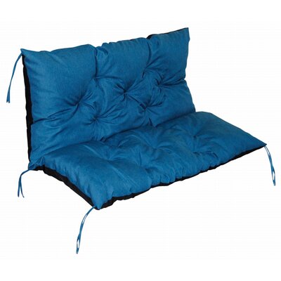 Poduszka na huśtawkę YEGO DESIGN Nikole 150 x 110 x 10 cm Turkusowy
