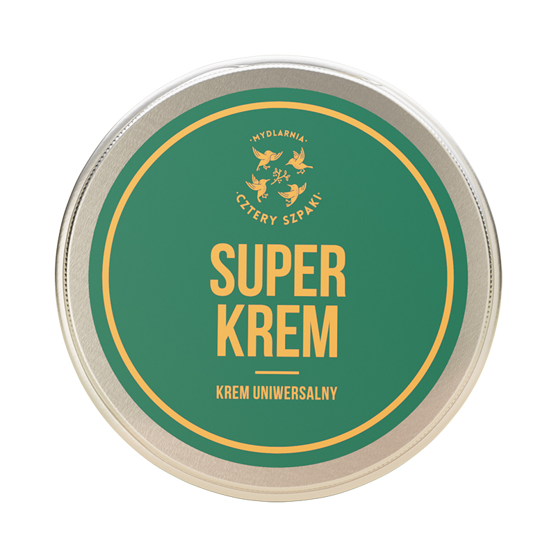 Mydlarnia Cztery Szpaki uniwersalny superkrem do twarzy i całego ciała, 100 ml