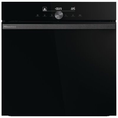 Piekarnik HISENSE BSA65334ABDG Elektryczny parowy Czarne szkło A+ SteamClean