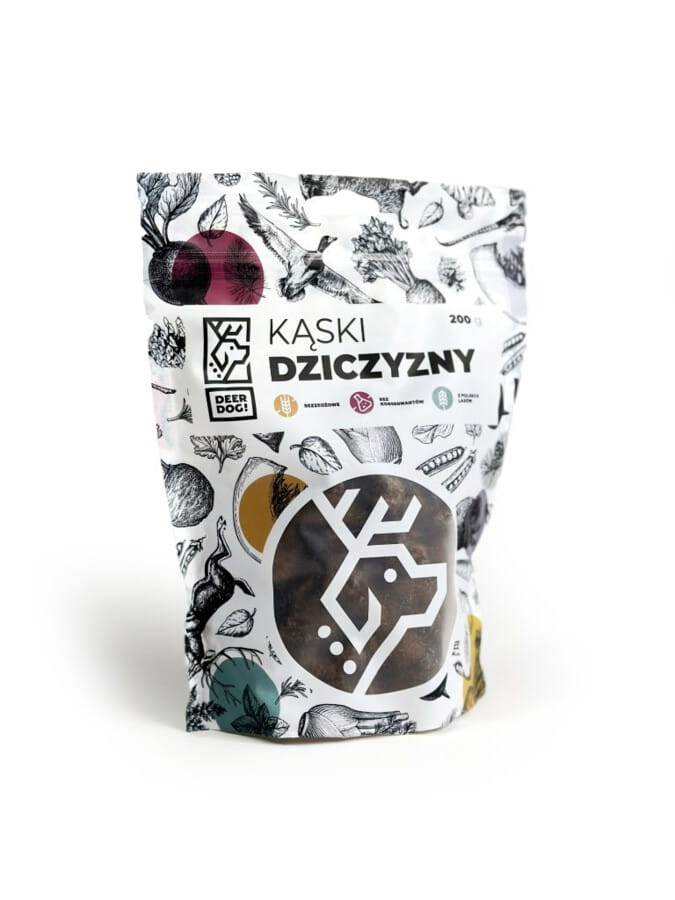 Deer Dog Kąski z dziczyzny dla psa 200g
