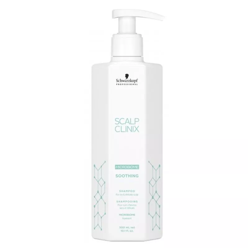 Schwarzkopf Professional Scalp Clinix kojący szampon do suchej i delilkatnej skóry głowy, 300 ml