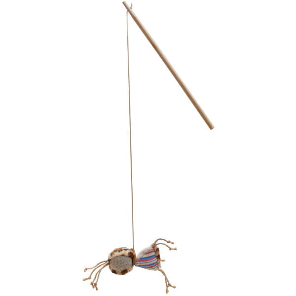 Hunter Zabawka dla kota patyk/ wędka Limana piłka i trójkąt