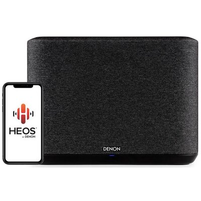 Głośnik Multiroom/Bluetooth DENON HOME 250 Czarny, Wi-Fi, AirPlay 2, Wbudowany Mikrofon, Panel Dotykowy, Aplikacja HEOS, Spotify