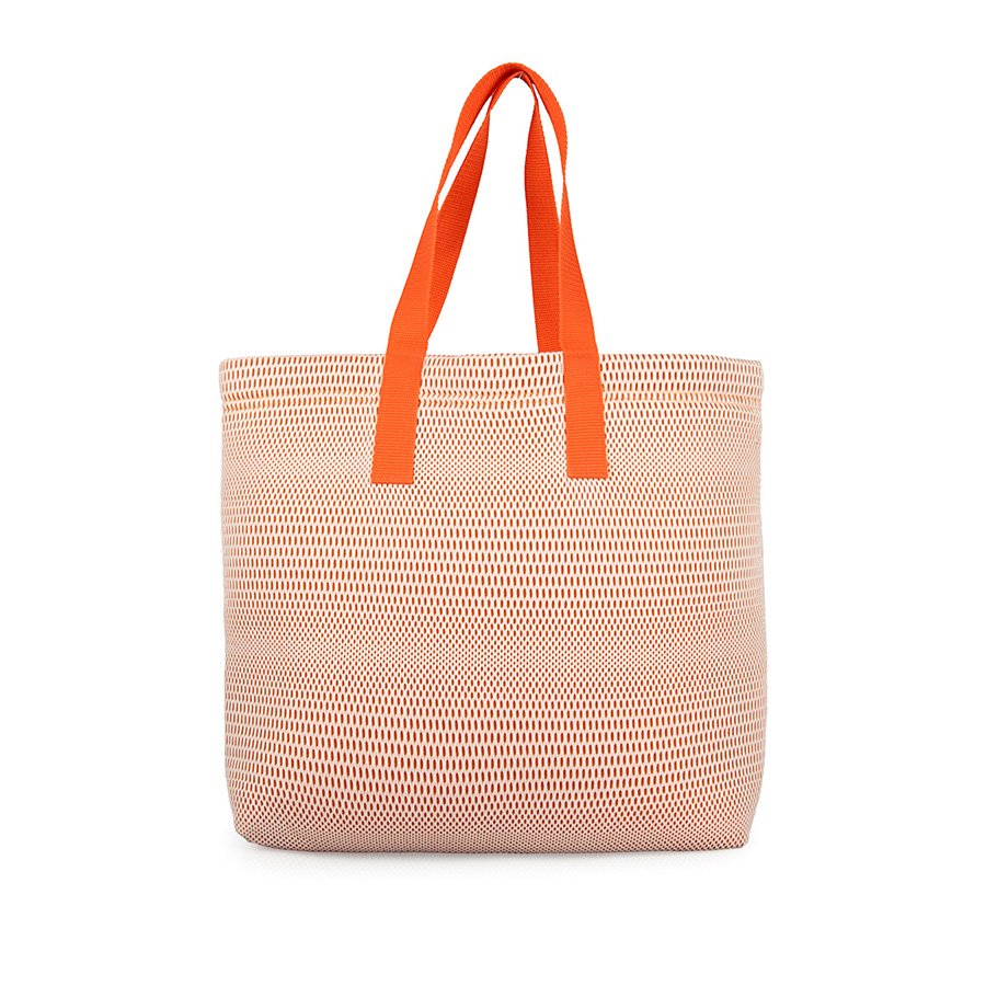 Bowi torba plażowa pomarańczowa poziome pasy 45×36 cm, 1 szt.